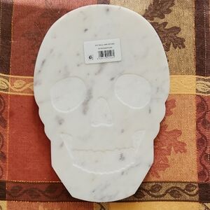 Marble Skull Charcuterie Board